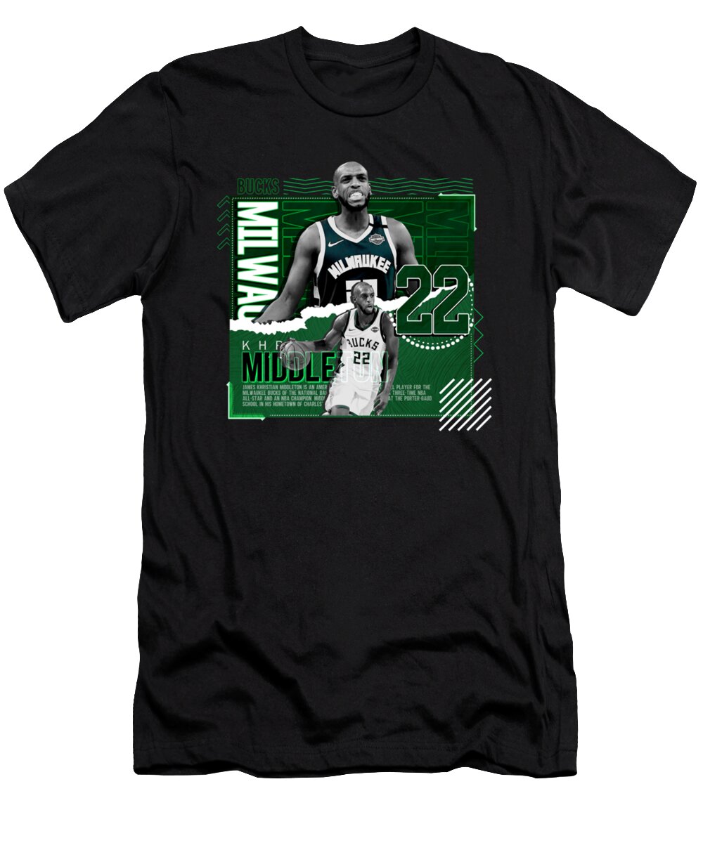 Khris Middleton Basketball Kelvin Kent T-Shirt