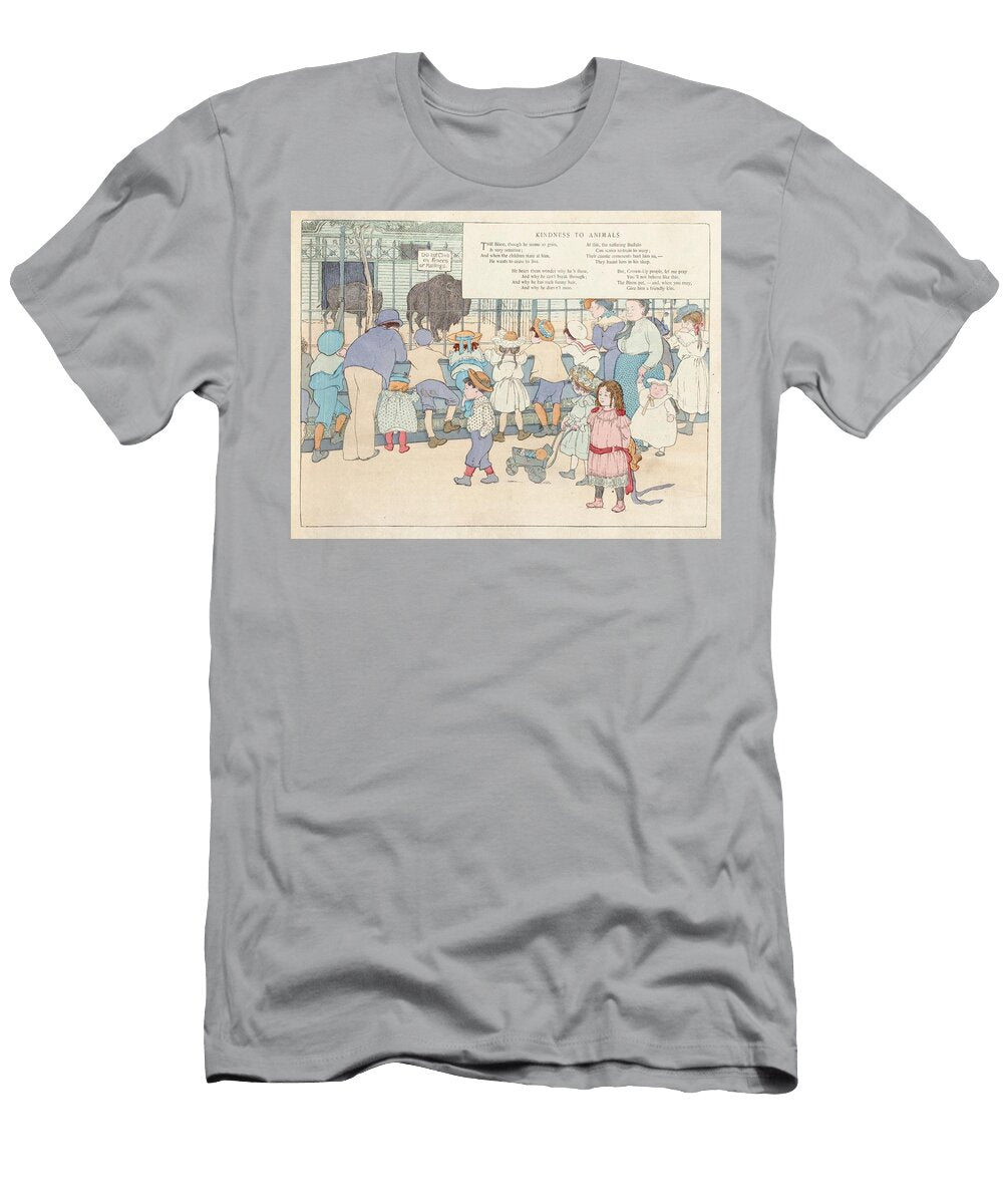 Kindness to Animals Art Ethel Mars American T-Shirt