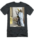 King David Plays the Harp in Front of the People of Israel American School T-Shirt