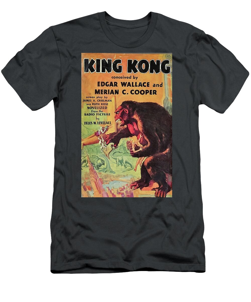 King Kong 1933 Old Movie Poster T-Shirt