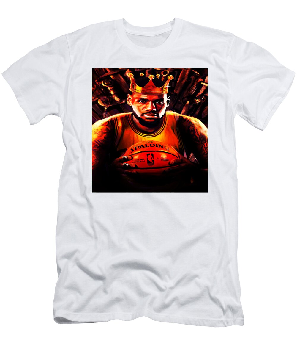 King of the Basketball Court Kenvin Tran T-Shirt