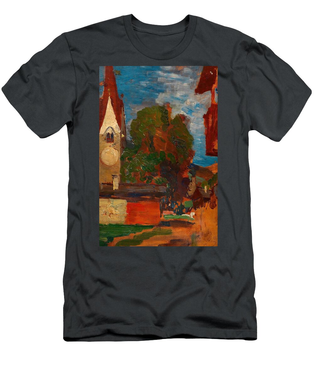 Kirche in Taufers Dorfplatz Around Tina Blau Austrian T-Shirt