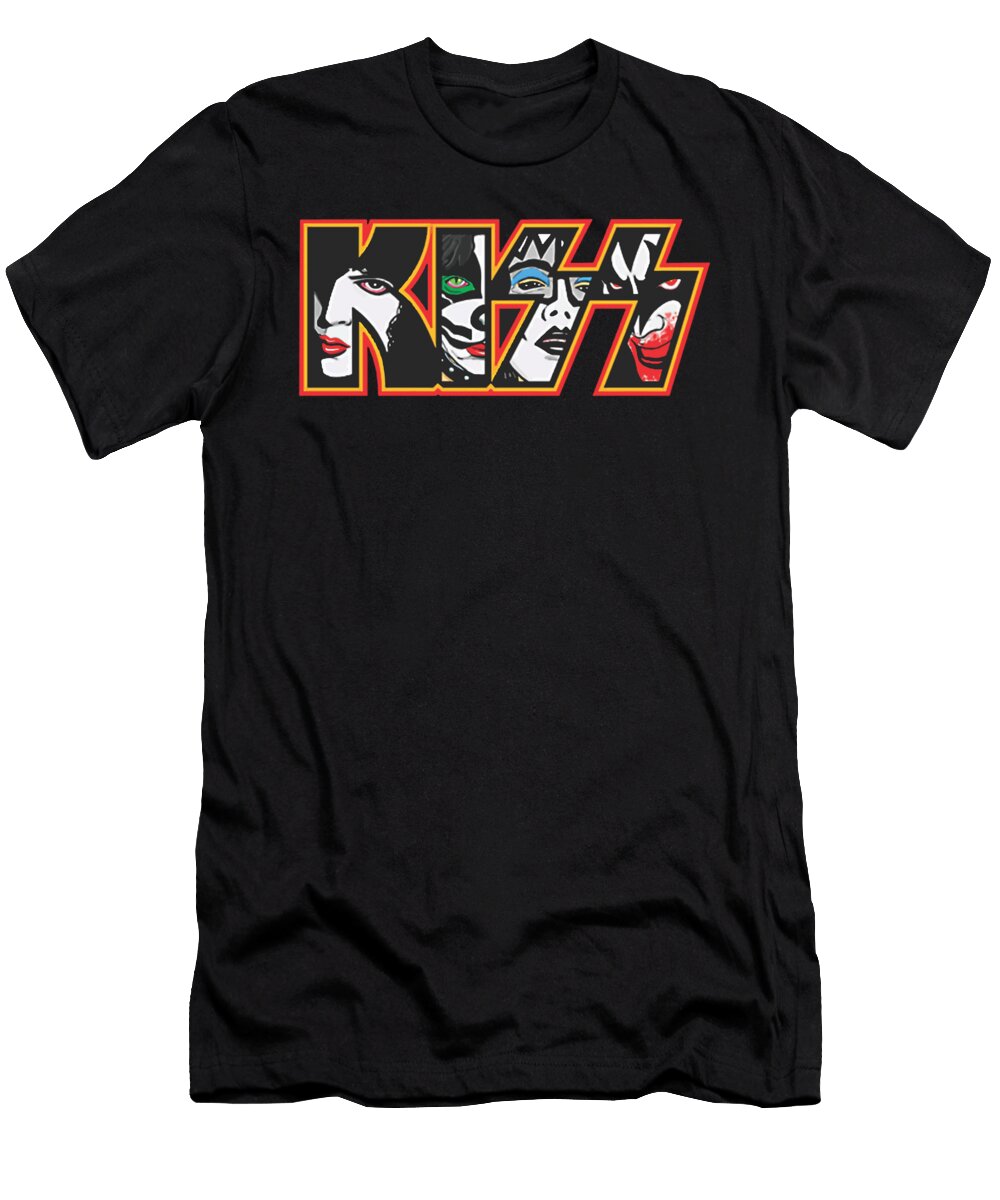 Kiss Albums Ranked Franco Reichel T-Shirt