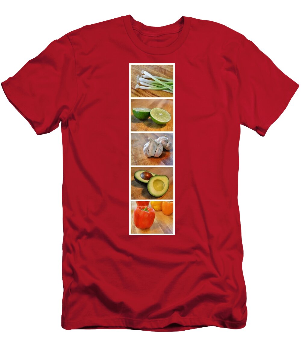Kitchen Collage Michelle Calkins T-Shirt