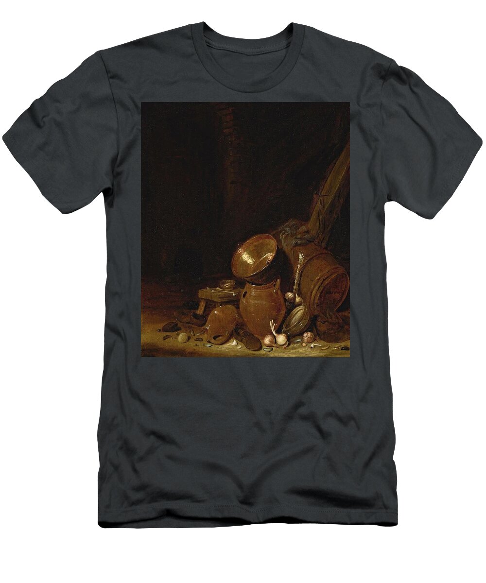 Kitchen Interior Willem Kalf Dutch T-Shirt