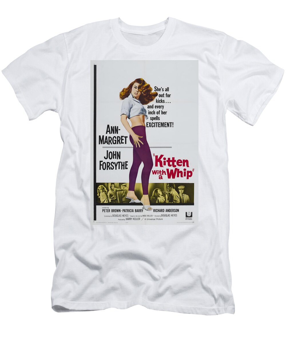 Kitten with a Whip 1964 Movie Poster T-Shirt