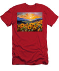 Knoll Sunflower Sunset Symphony Emma Mickelberg T-Shirt