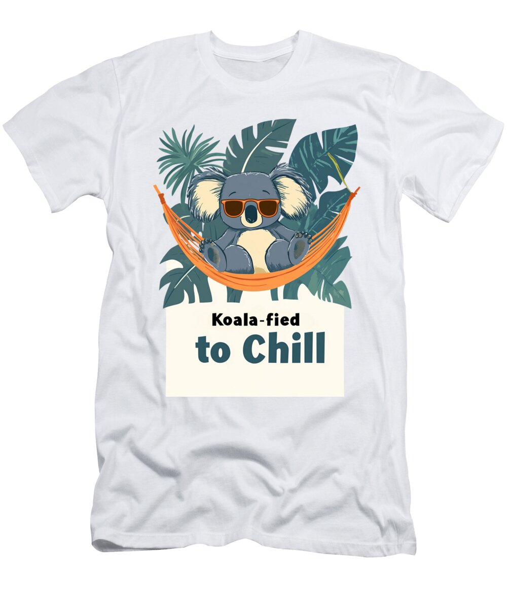 Koala Fied to Chill Dancing Littles Jungle T-Shirt