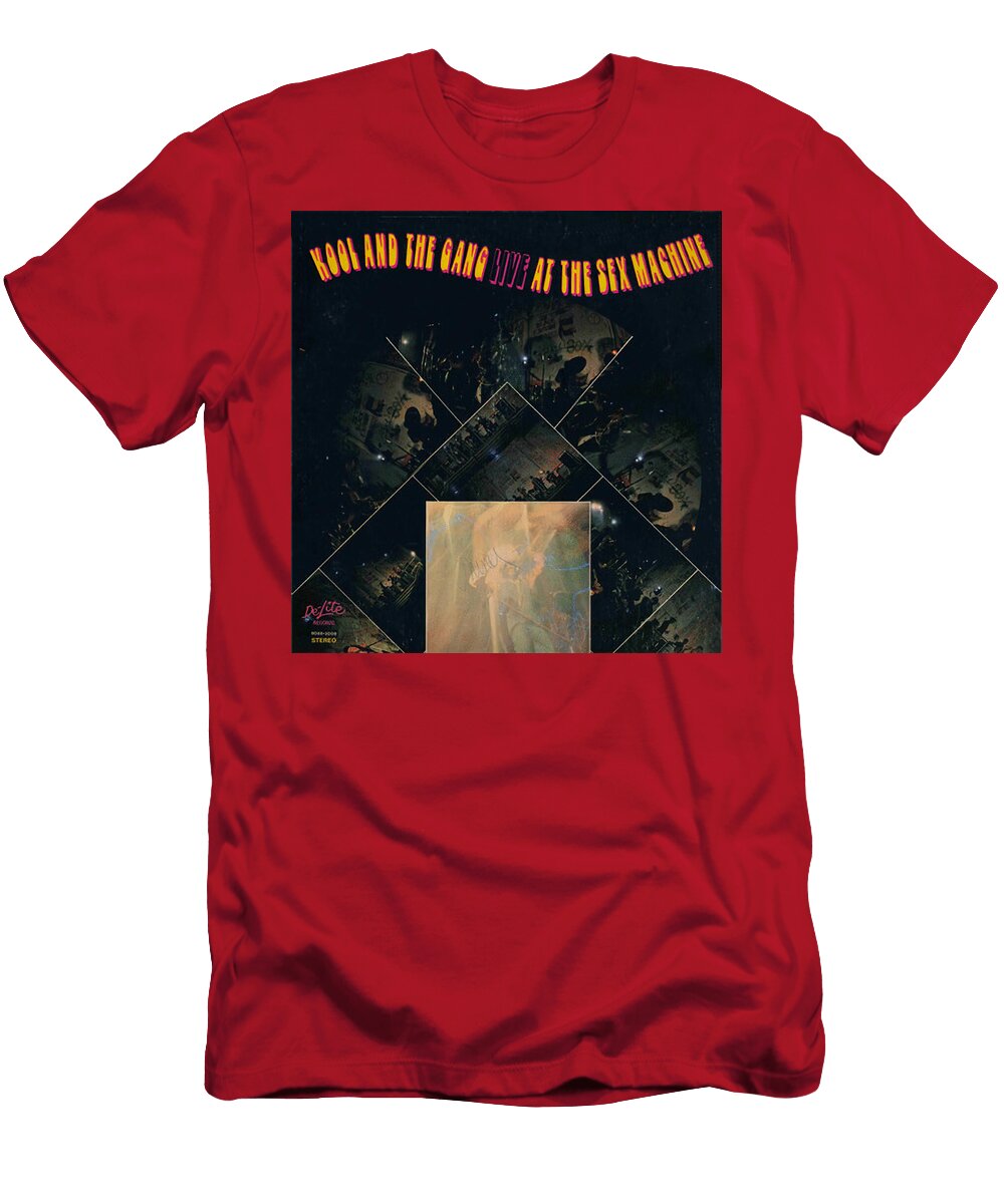 Kool and the Gang Live At the Sex Machine Album Cover 1971 Robert Banach T-Shirt