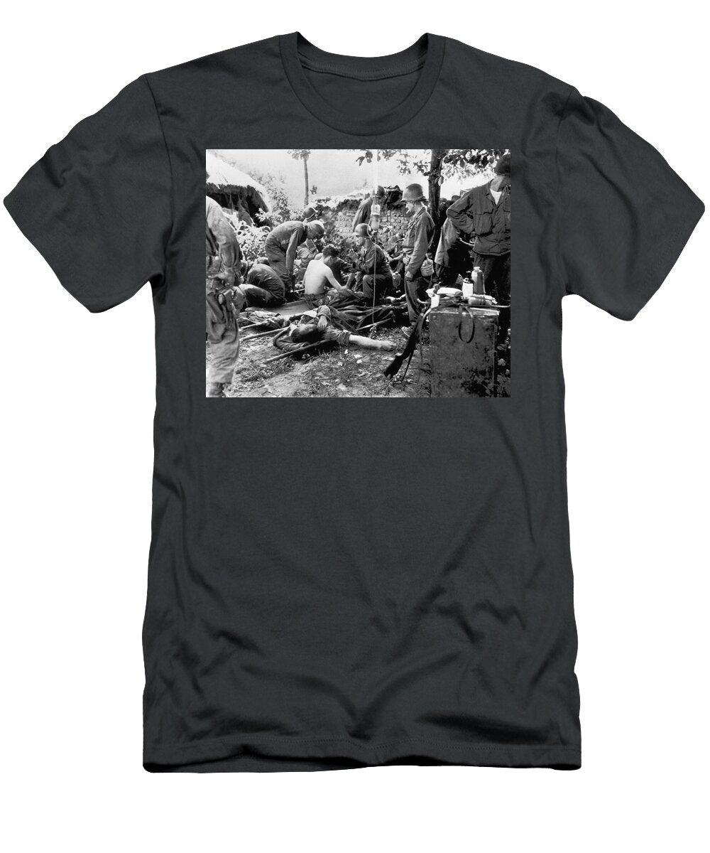 Korean War Wounded Underwood Archives T-Shirt