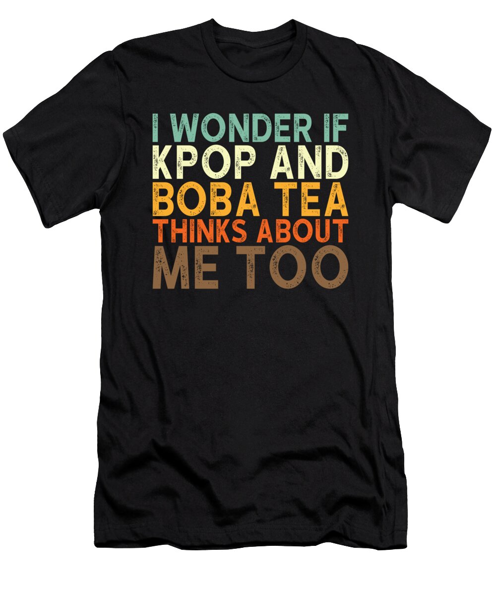 Kpop and Bubble Tea Manuel Schmucker T-Shirt