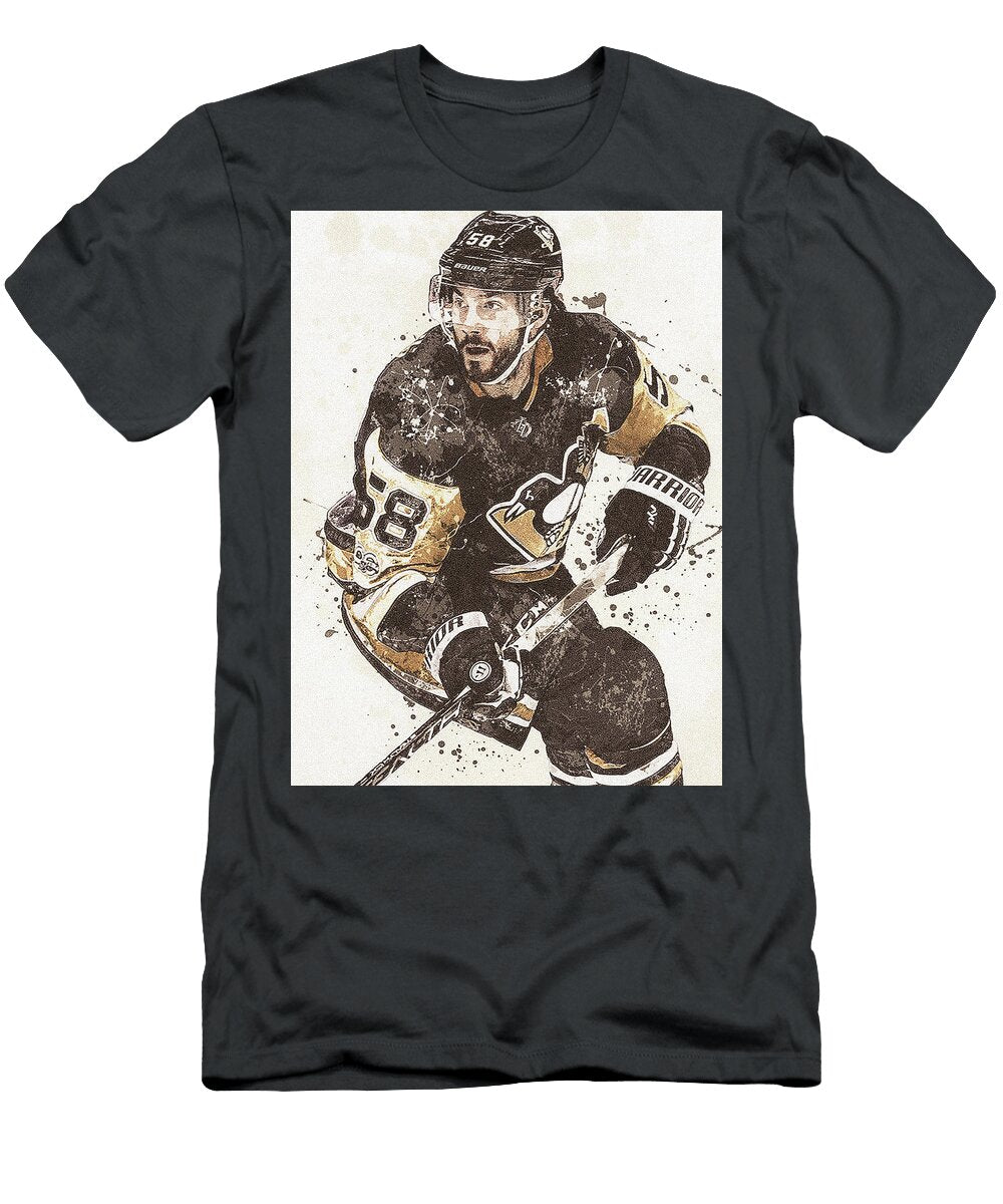 Kris Letang Pittsburgh Penguins Poster Willy Art T-Shirt