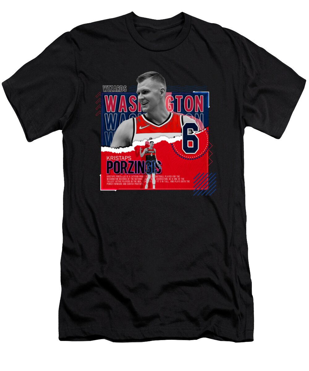 Kristaps Porzingis Basketball Kelvin Kent T-Shirt