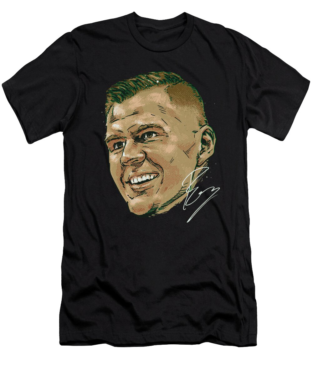 Kristaps Porzingis Boston Smile Ihsan Sirin T-Shirt