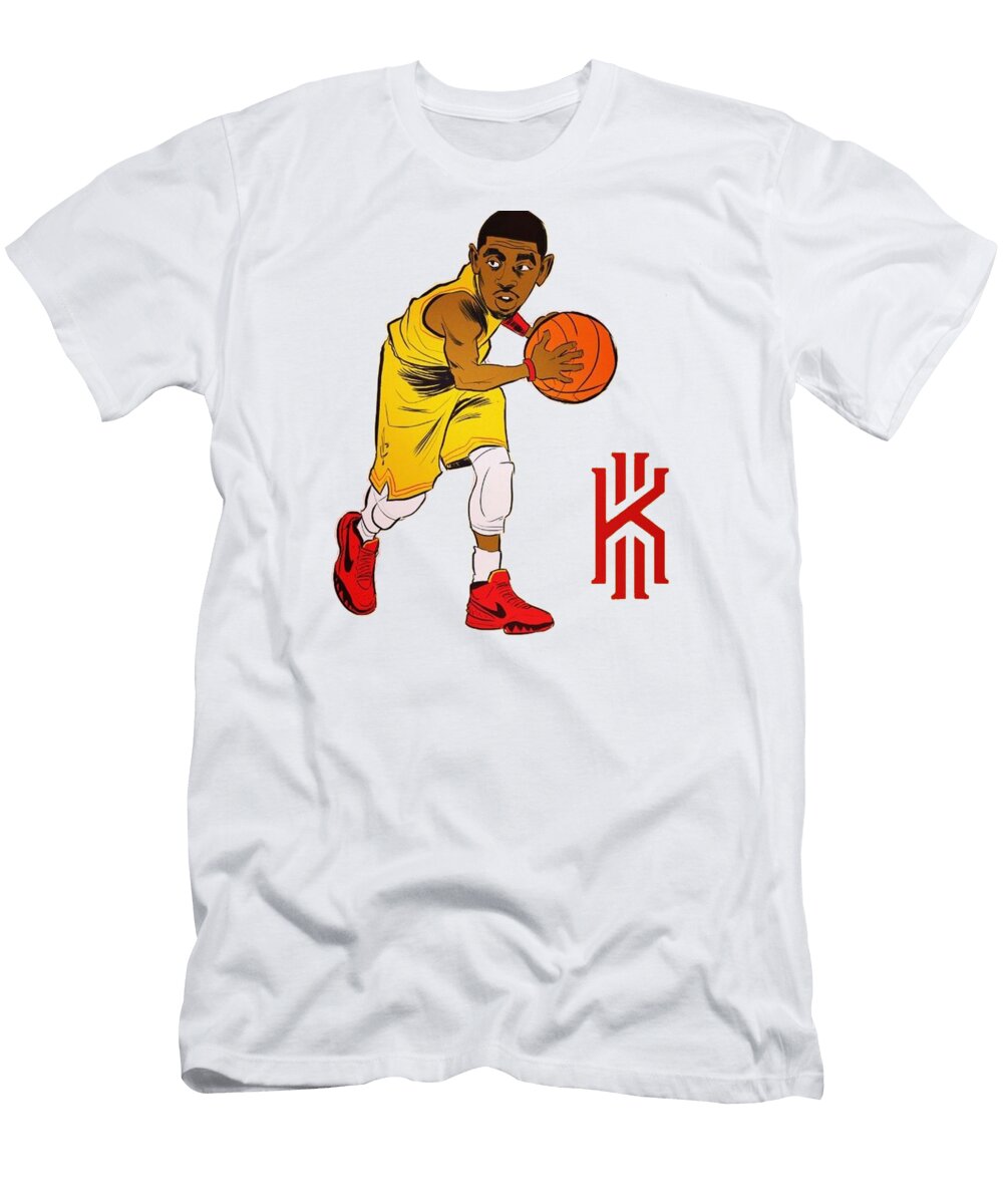 Kyrie Irving Cartoon Design Lorie K Kelley T-Shirt