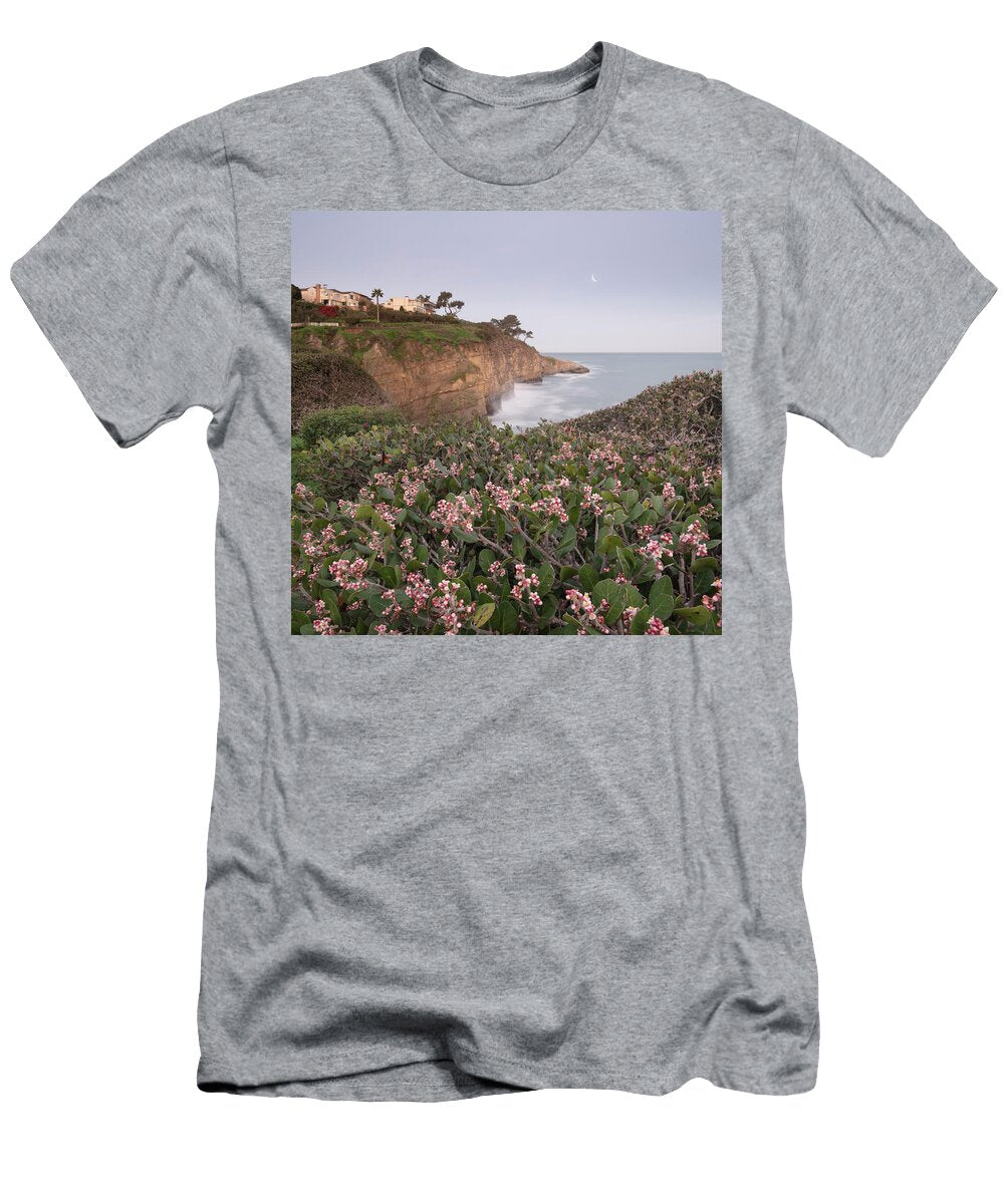 LA Jolla Cove Moonset William Dunigan T-Shirt