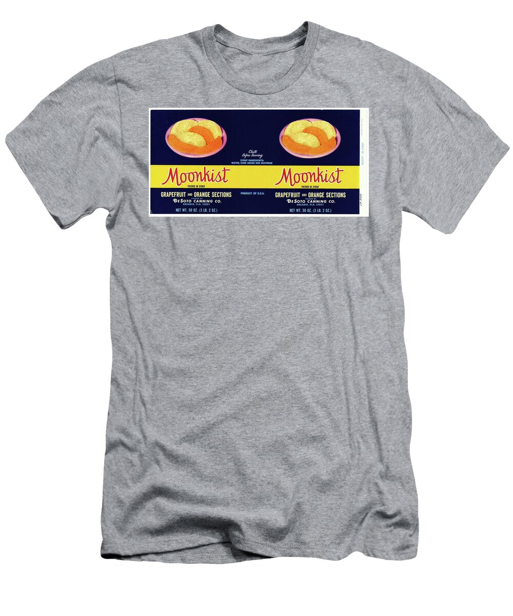 Label for Moonkist Grapefruit and Orange Sections 1930 1950 Anonymous Ayesha Nayaab T-Shirt