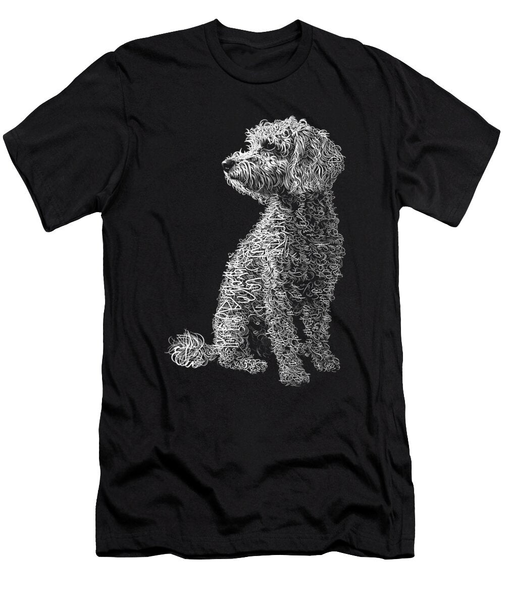 Labradoodle Motif Pet Dog Labradoodle Gift Yah Lishr T-Shirt