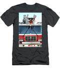 Ladder Fire Truck Wilma Birdwell T-Shirt