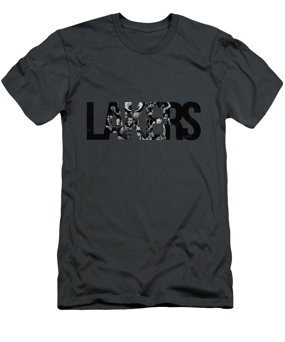 Lakers Champion Kobe 2020 B W Pasquale Tasseri T-Shirt