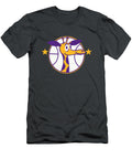 Lakers Giraffe Forum Blue Jeremy Nash T-Shirt