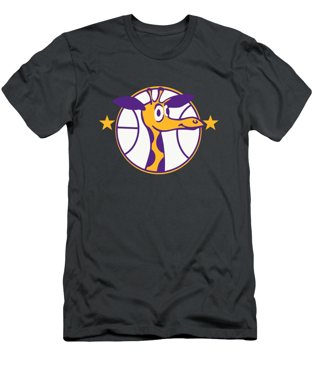 Lakers Giraffe Forum Blue Jeremy Nash T-Shirt