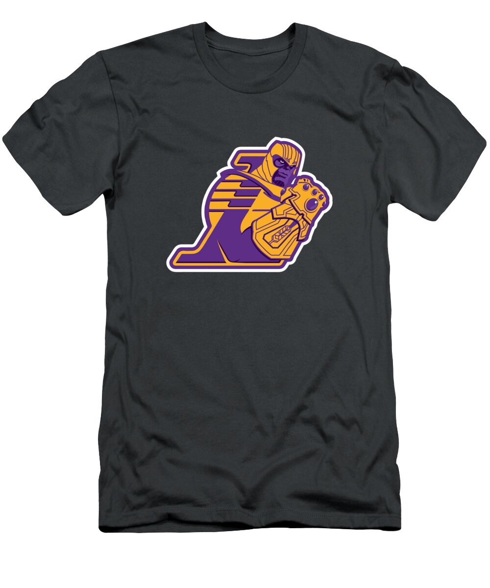 Lakers Thanos Los Angeles Huyen Vu T-Shirt