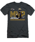 Lamar Jackson Baltimore Ravens Black 2023 NFL Mvp Ivory Altenwerth T-Shirt