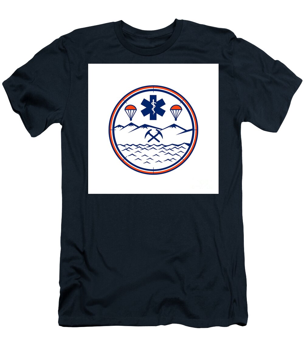 Land Sea Air Rescue Icon Aloysius Patrimonio T-Shirt