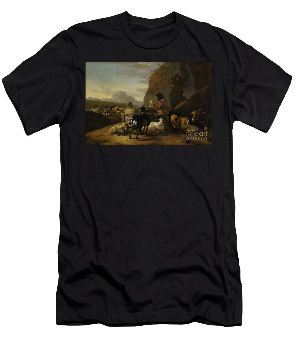 Landscape Jan Baptist Weenix T-Shirt