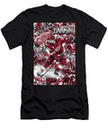 Larkin in Detroit Red Wings Graffiti Poster Hockey Player NHL Sampadart Gallery T-Shirt