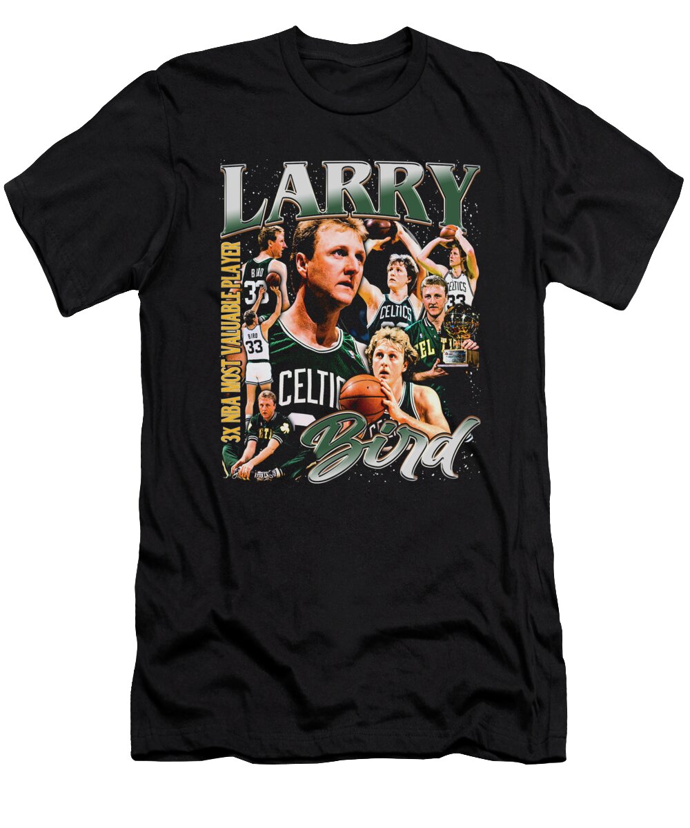Larry Bird Vintage Bootleg Ozlem Altin T-Shirt