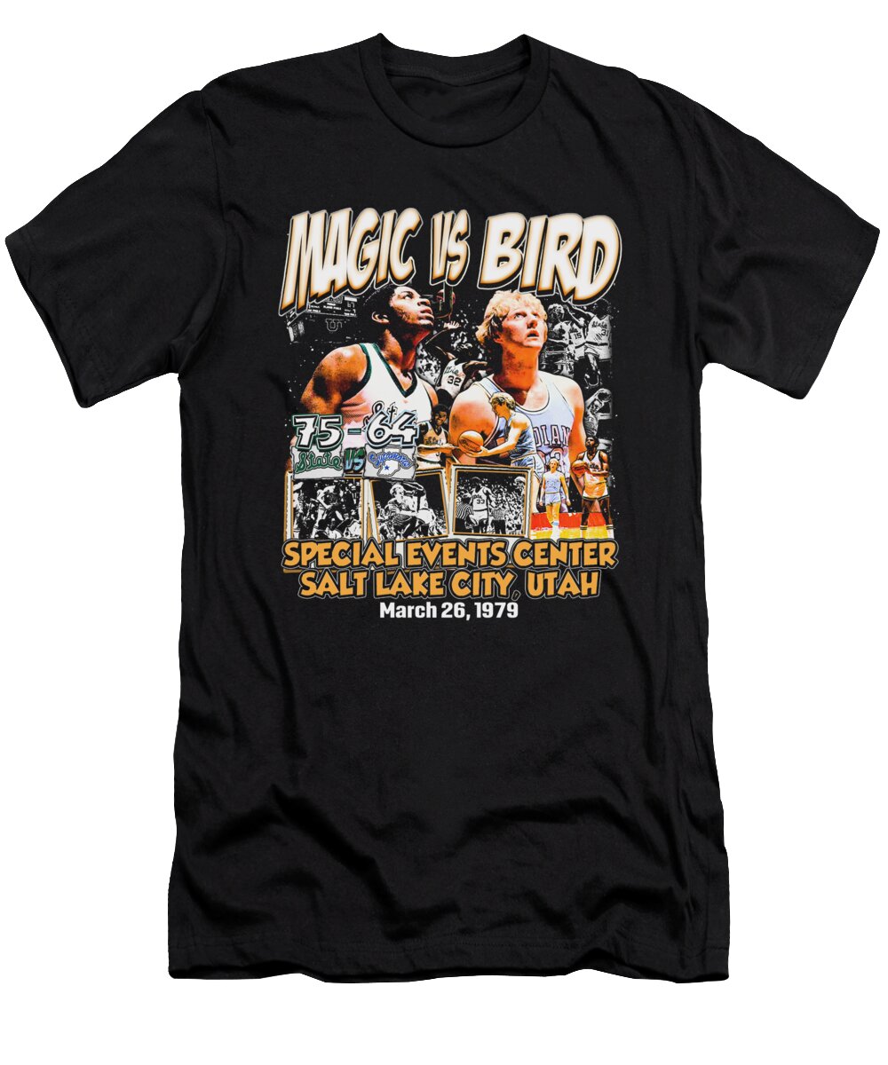 Larry Bird Vs Magic Johnson Special Events Ozlem Altin T-Shirt