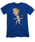Larry Bird White Uni Mike Scott T-Shirt