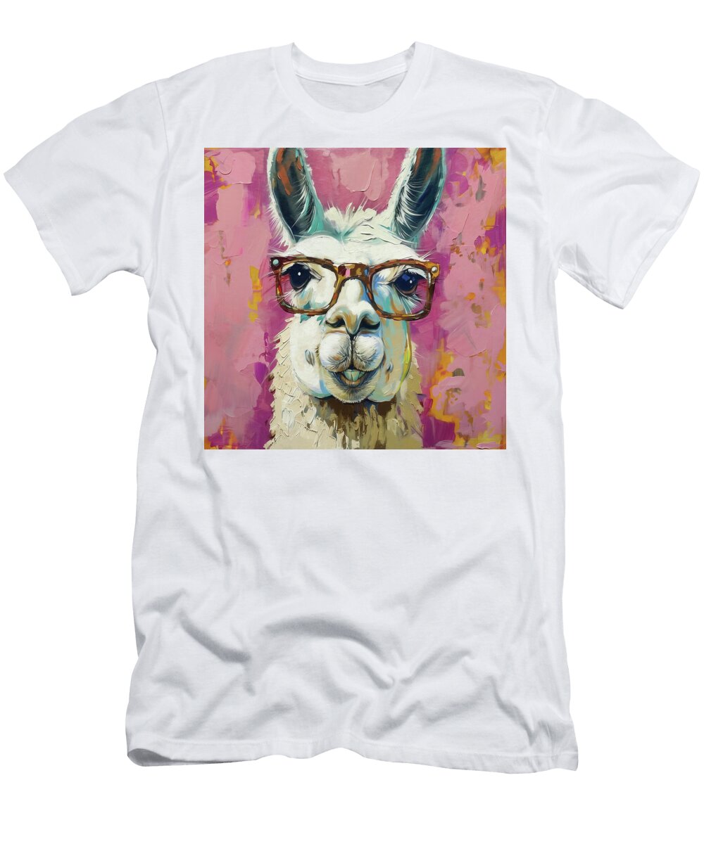Larry the Llama Lisa S Baker T-Shirt