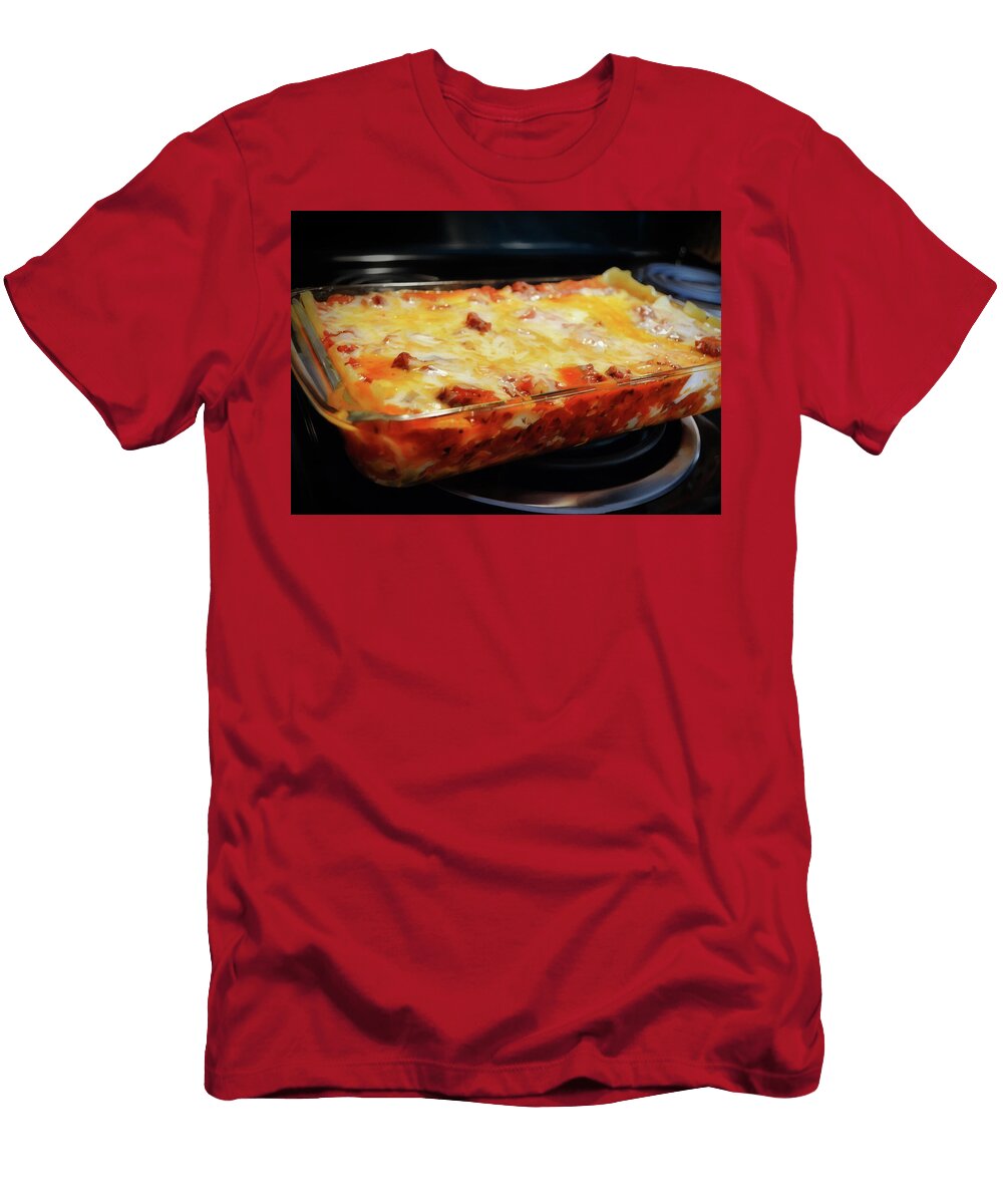 Lasagna Hot Out of the Oven Gaby Ethington T-Shirt