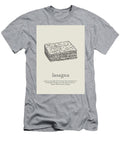 Lasagna Pasta Kitchen Hand Sketch Minimalist Art Design Turnpike T-Shirt