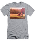 Late Afternoon Light Painting Brook Hollow Farm Green Acres Pres N Akkash T-Shirt