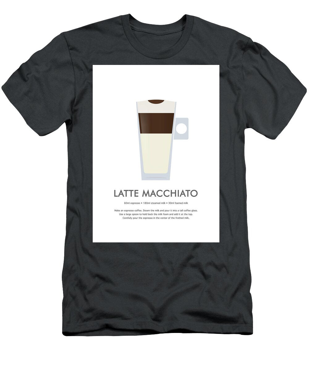 Latte Macchiato Illustration Dennson Creative T-Shirt
