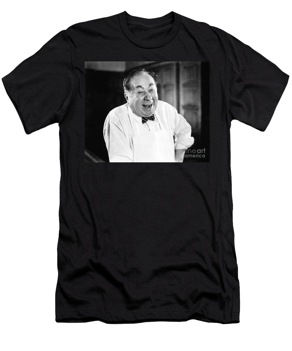 Laughing Man in Apron C1930 40s H Armstrong Robertsclassicstock T-Shirt