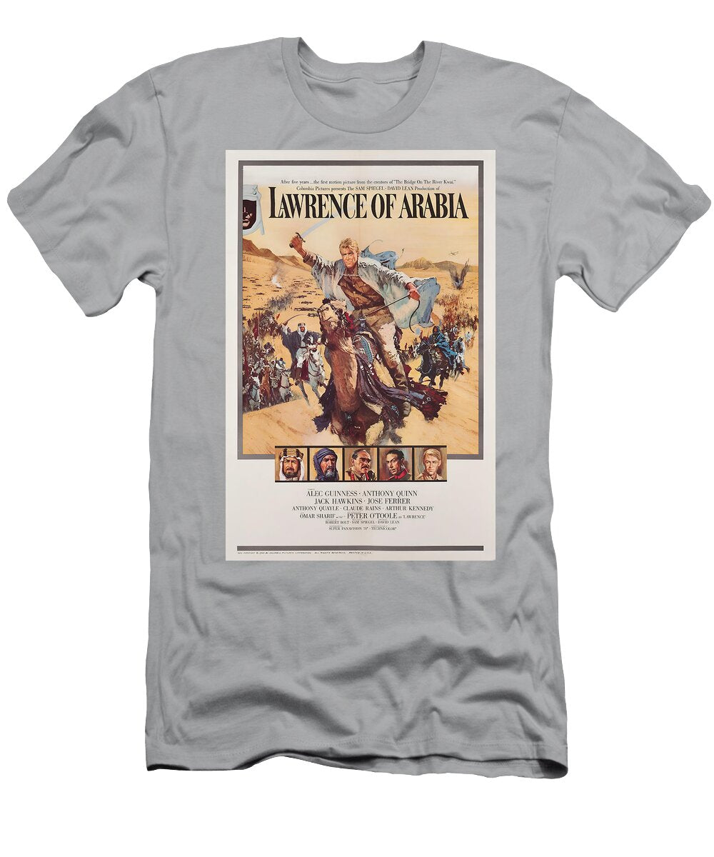 Lawrence of Arabia 1962 French Movie Poster T-Shirt