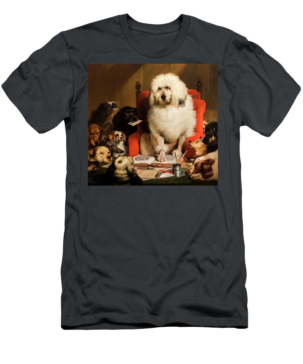 Laying Down the Law Trial By Jury Edwin Landseer T-Shirt