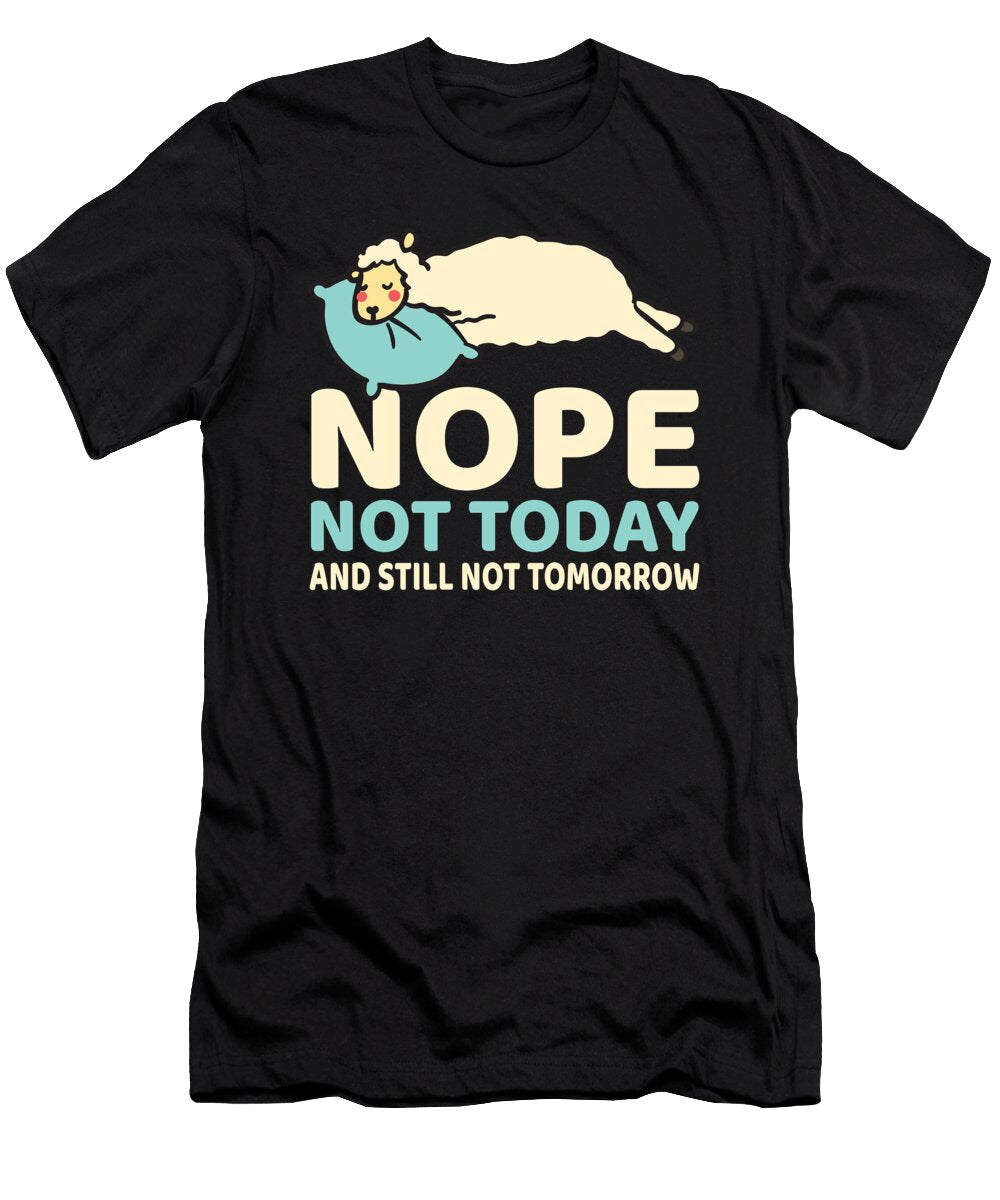 Lazy Alpaca Quote Tenshirt T-Shirt
