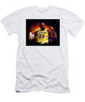Lebron Flexing in Lakers Jersey Kenvin Tran T-Shirt