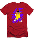 Lebron in Lakers Jersey Kenvin Tran T-Shirt