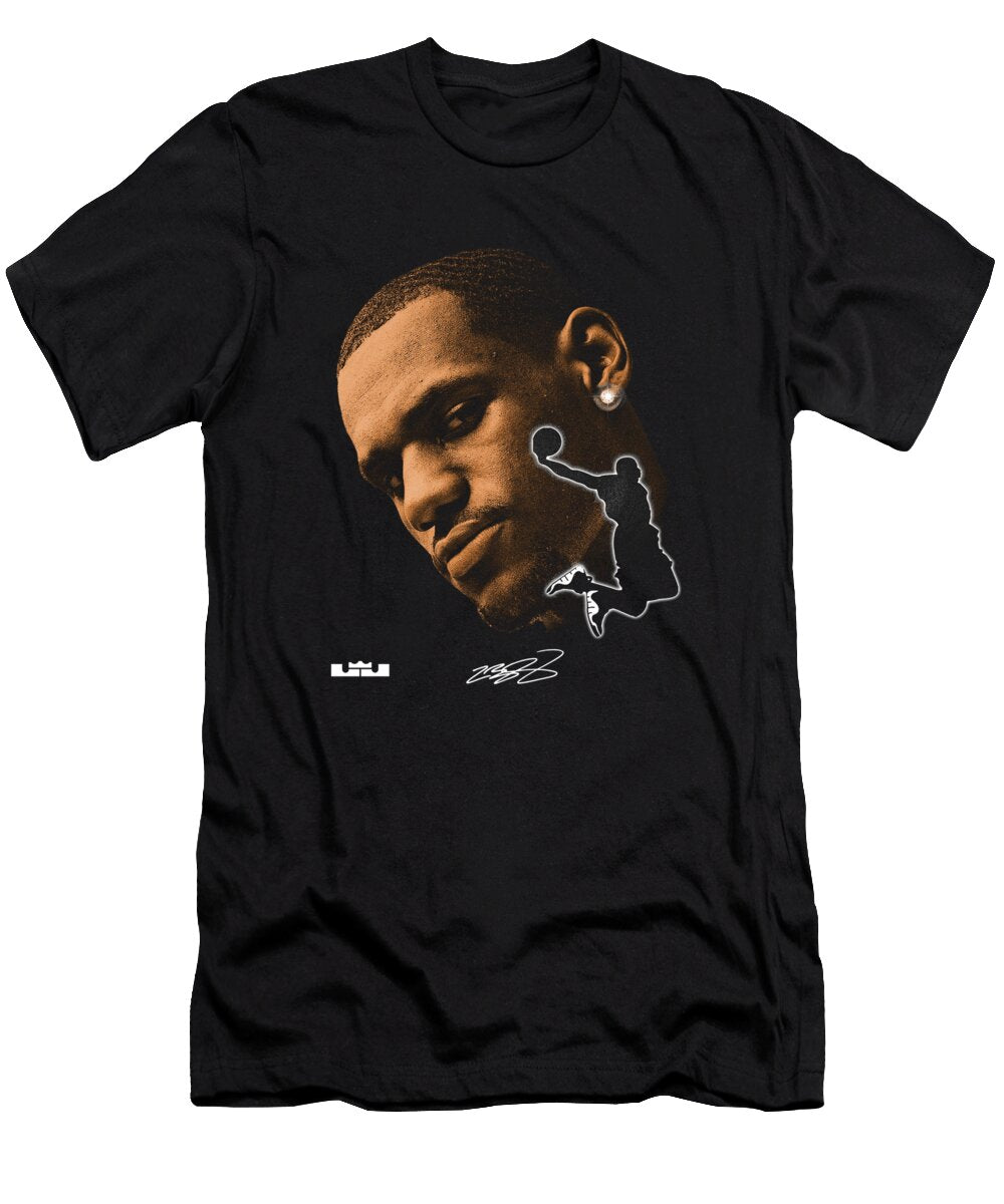 Lebron James Big Face Ozlem Altin T-Shirt