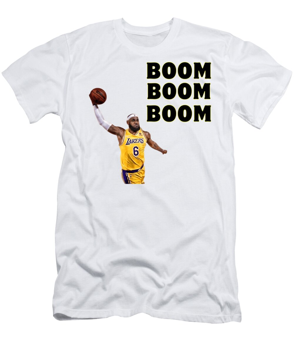 Lebron James Boom Boom Boom Quang Vu T-Shirt