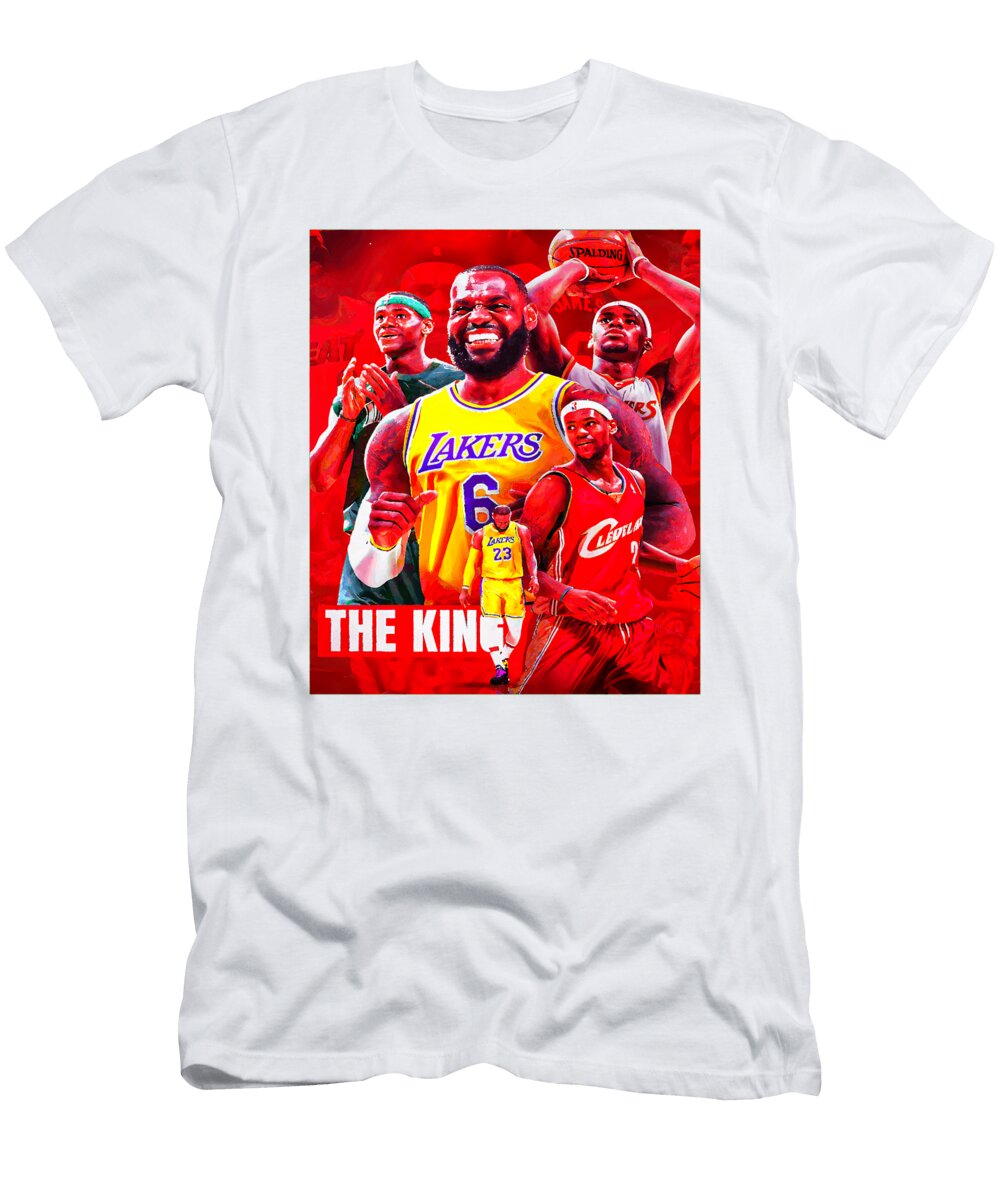 Lebron James Career Highlights Kenvin Tran T-Shirt