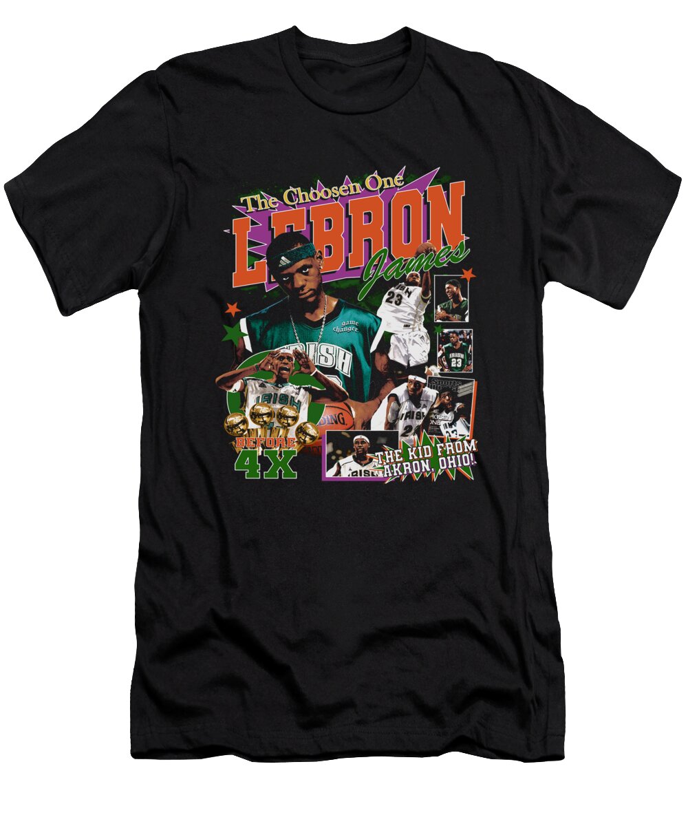 Lebron James Kid From Akron Ohio Ozlem Altin T-Shirt