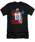 Lebron James King James Ozlem Altin T-Shirt